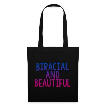 Biracial And Beautiful 4 - Tote Bag - black - Front