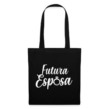 Futura Esposa Engagement Bridal Shower Wedding - Tote Bag - black - Front
