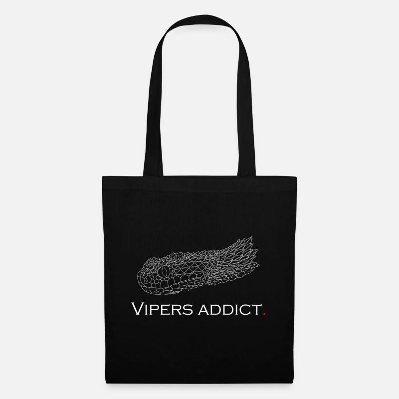 Vipers addict - Sac en tissu - noir