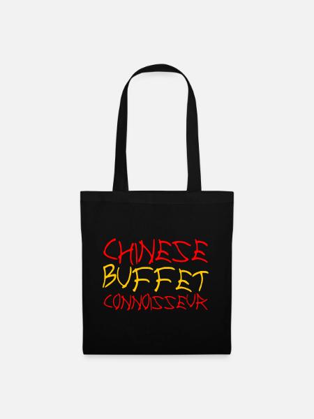 Chinese Buffet Connoisseur 4 - Stoffbeutel - Schwarz