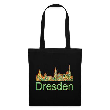 dresden e 20 - Stoffbeutel - Schwarz - Vorne