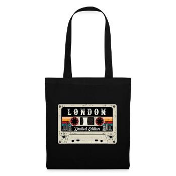 Vintage London Limited Edition - Tote Bag - black - Front