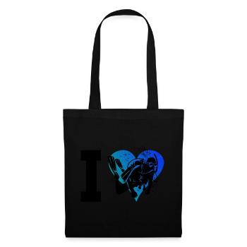 Scuba Diver Diver Plongée sous-marine Scuba Diver - Sac en tissu - noir - Devant