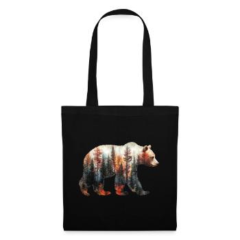 Ours - Sac en tissu - noir - Devant