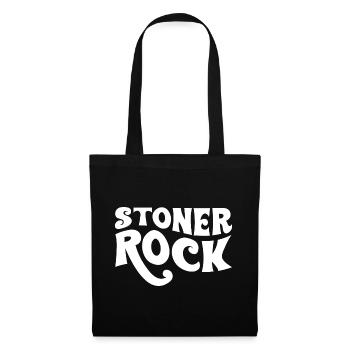 Stoner Rock Typografie-Design - Stoffbeutel - Schwarz - Vorne