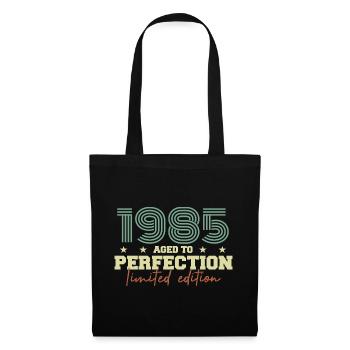 1985 - Sac en tissu - noir - Devant