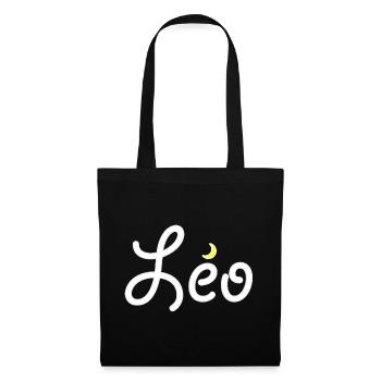 Léo - Sac en tissu - noir - Devant
