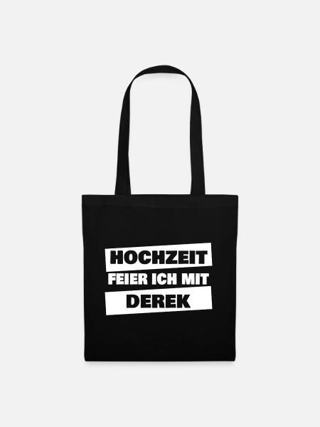 JGA Derek - Stoffbeutel - Schwarz
