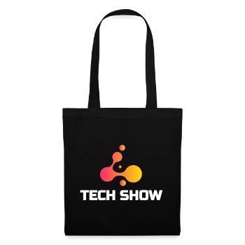 Technikshow Neon Blob Tee - Stoffbeutel - Schwarz - Vorne