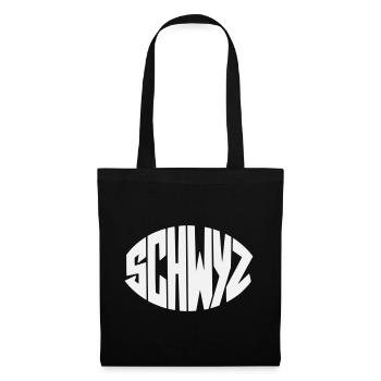 Schwyz Geometric Font - Tote Bag - black - Front
