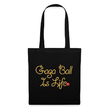 Gaga Ball est un scénario en or de la vie - Sac en tissu - noir - Devant