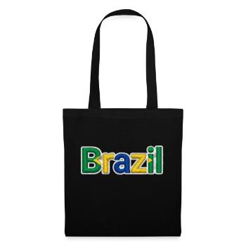 Brazil - Tote Bag - black - Front