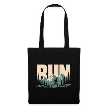 Trail running - Sac en tissu - noir - Devant