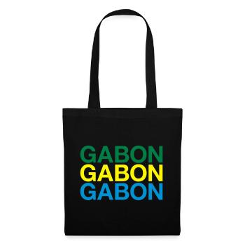 GABON flag - Tote Bag - black - Front