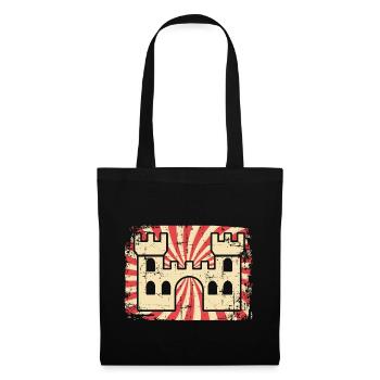 castle - Tote Bag - black - Front