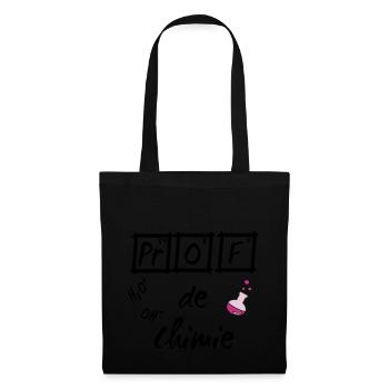 Je suis prof de chimie ballon - Tote Bag - black - Front