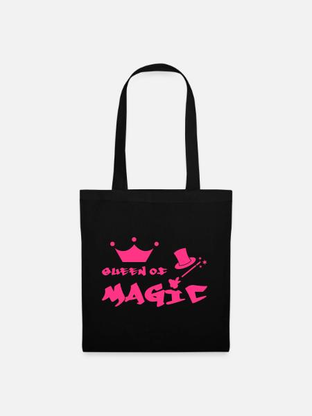 Queen of Magic - Stoffbeutel - Schwarz