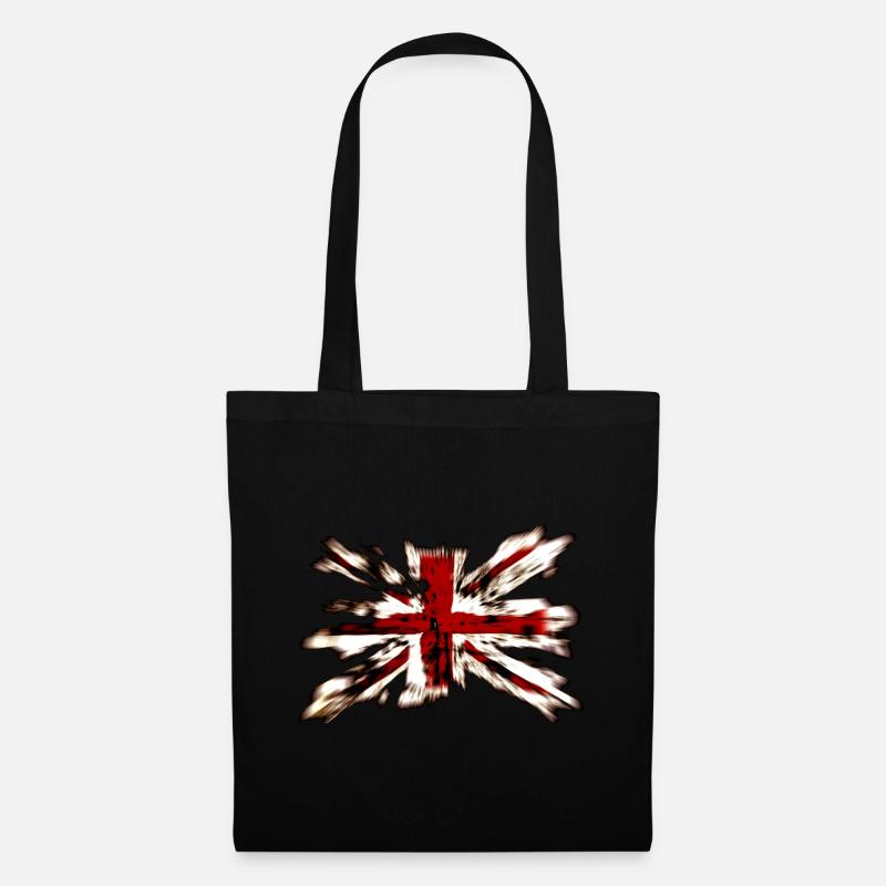 Großbritannien - Stoffbeutel - Schwarz