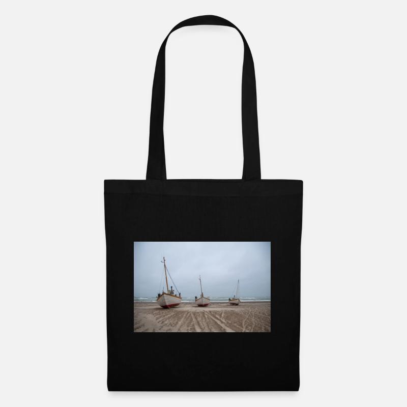 Sletter Strand Denmark - Tote Bag - black