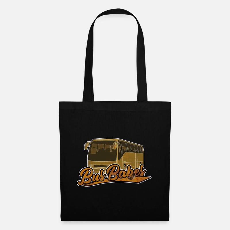 Bus Babes | Busfahrerin Bus Fahrerin Geschenk - Stoffbeutel - Schwarz
