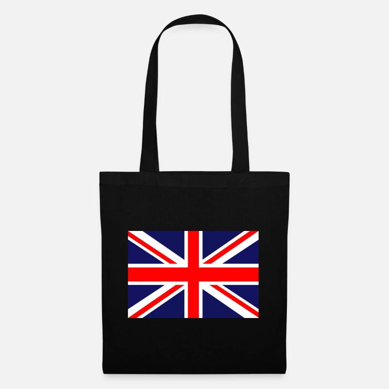 Great Britain British flag flag - Tote Bag - black