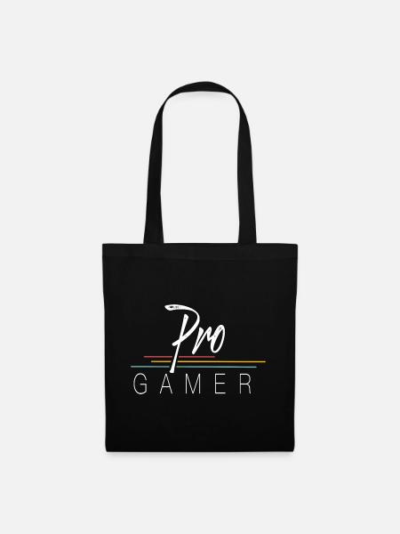 Pro Gamer - Stoffbeutel - Schwarz