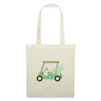 Golf golfer cart golf terms - Tote Bag - nature - Front