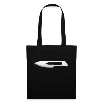 medicine. Scalpel Blades, Scalpel, Surgeon Doctor - Tote Bag - black - Front