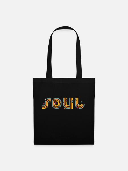 Soul Retro Vintage - Tote Bag - black