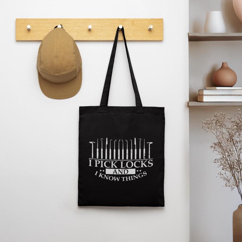 Conceptions de service de déverrouillage Lockpicking Lock Picking Sac en tissu