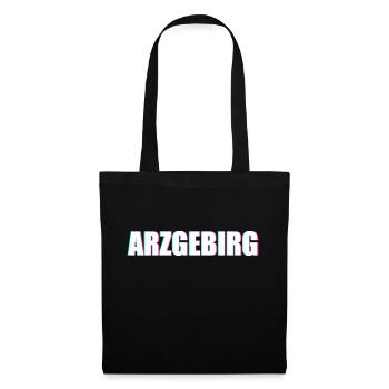 Arzgebirg Neon - Stoffbeutel - Schwarz - Vorne