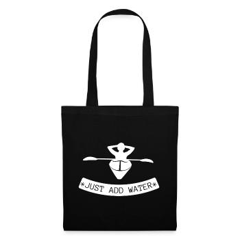 Just Add Water Kayak T-Shirt - Tote Bag - black - Front