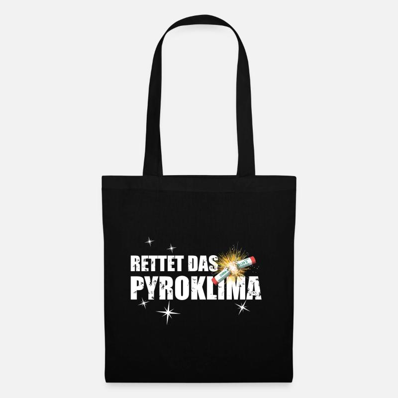 Pyroklima Retten Feuerwerk - Stoffbeutel - Schwarz