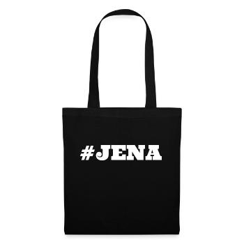 #Jena Ostdeutschland - Stoffbeutel - Schwarz - Vorne