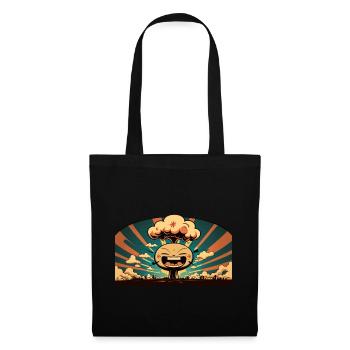 Explosion de joie - Sac en tissu - noir - Devant
