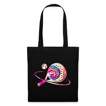 Padel Tennis Colorful - Tote Bag - black - Front