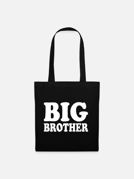 Big brother - Stoffbeutel - Schwarz