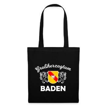 Die Badenser kommen - Stoffbeutel - Schwarz - Vorne
