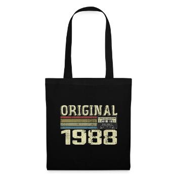 1988 Birthday Parties - 1988 Retro Gift - Tote Bag - black - Front