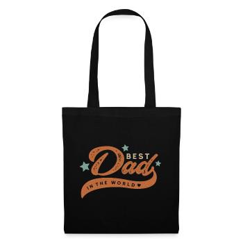 Dad Sayings and Jokes - My Father the Superhero - Tote Bag - black - Front