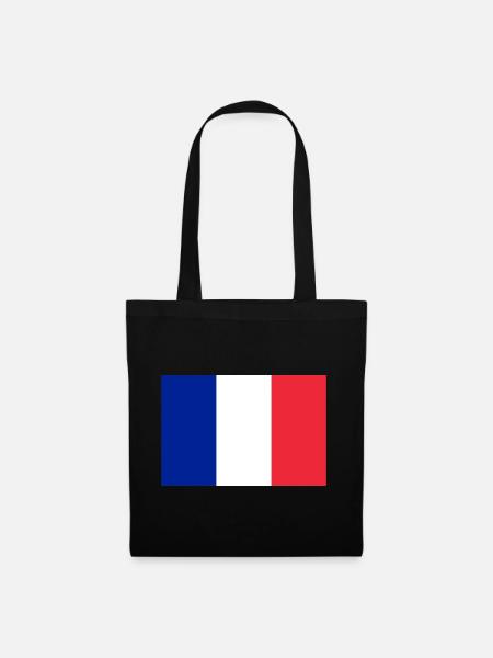 France - Sac en tissu - noir