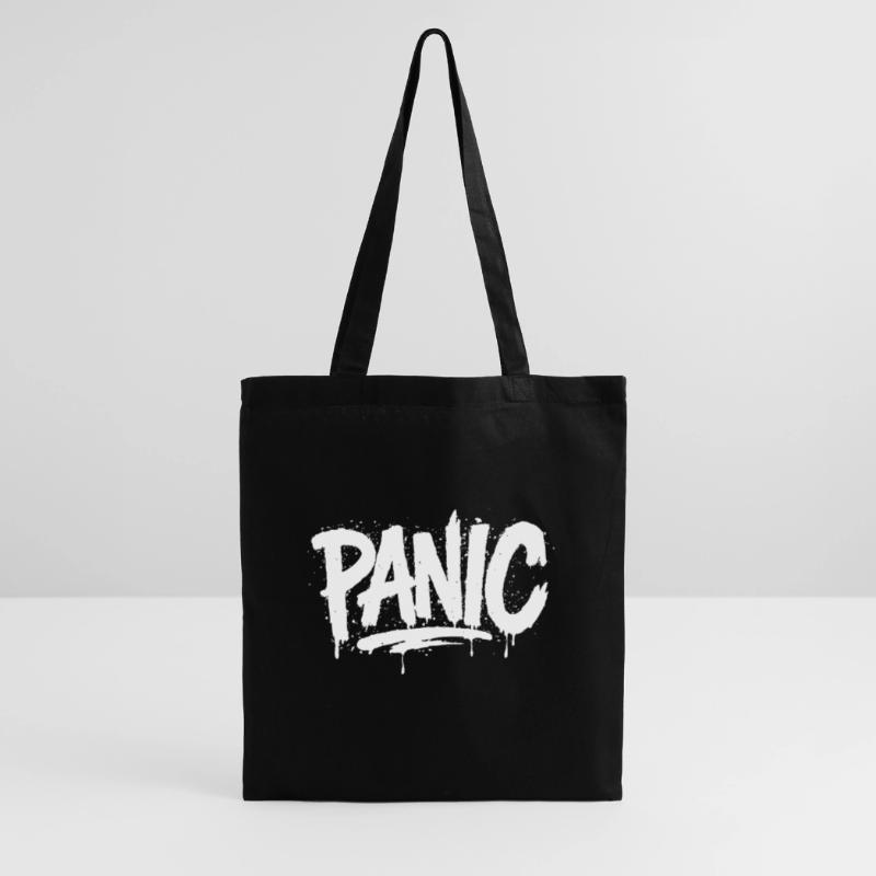 PANIC Expressive Grau-Ästhetik mit Risiko-Bothrin Stoffbeutel