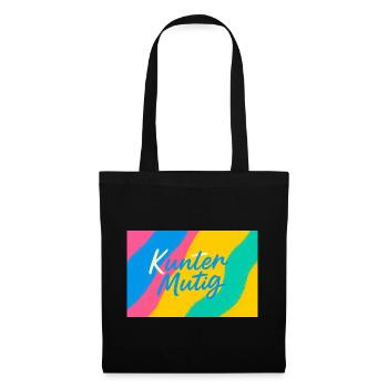 Kunter Mutig Farbrausch - Tote Bag - black - Front