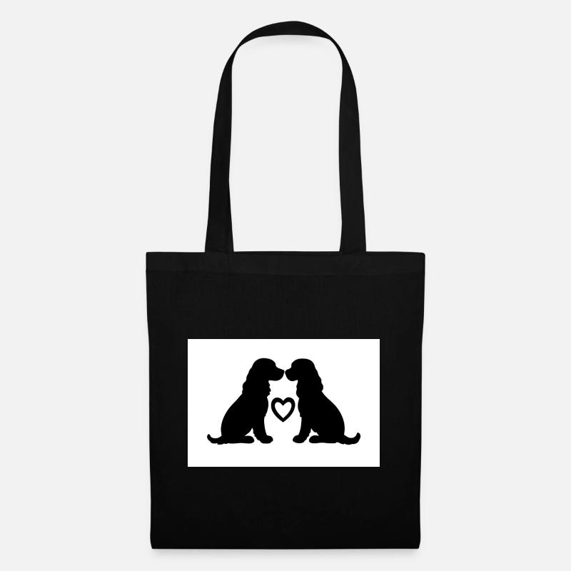 Cocker Spaniel - Tote Bag - black