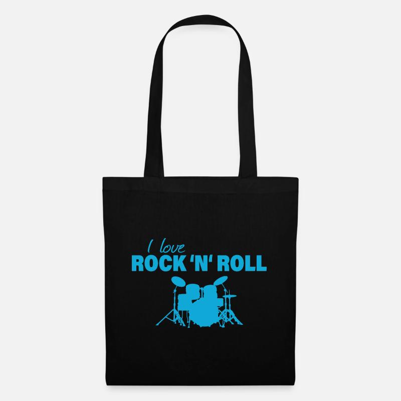 ROCK AND ROLL - Stoffbeutel - Schwarz