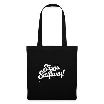 Sugnu sicilianu - Sac en tissu - noir - Devant