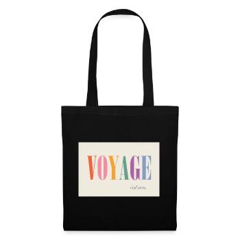 Voyage – c'est vivre - Tote Bag - black - Front