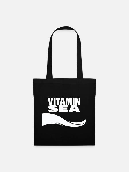 VITAMIN SEA - Stoffbeutel - Schwarz