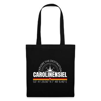 Carolinensiel - Tote Bag - black - Front