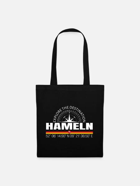 Hameln - Stoffbeutel - Schwarz